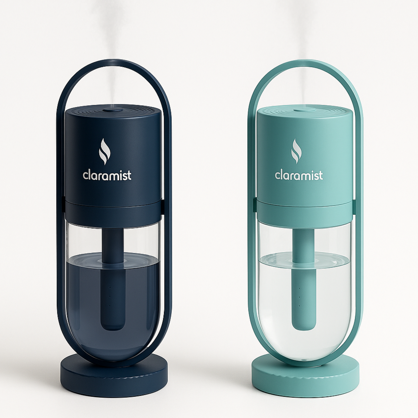 Light Blue Halo™ – Aura Diffuser & Ambient Mist Projector