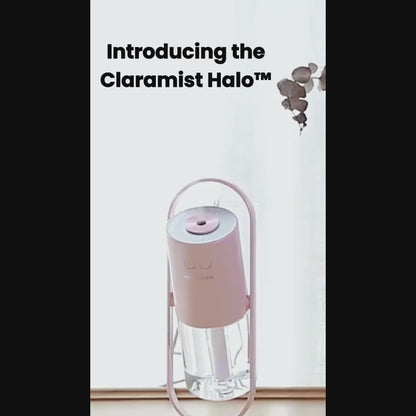 Light Blue Halo™ – Aura Diffuser & Ambient Mist Projector